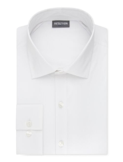 Slim-Fit Techni-Cole Flex Collar Solid Long Sleeve Dress Shirt