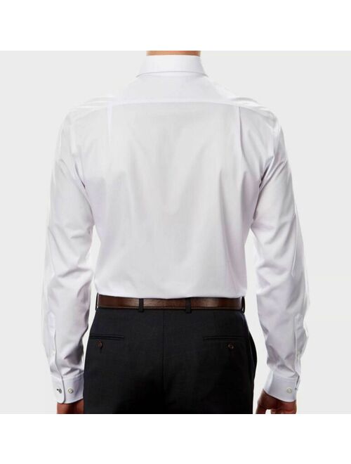 Tommy Hilfiger Men's Athletic-Fit White Long-Sleeve Dress Shirt