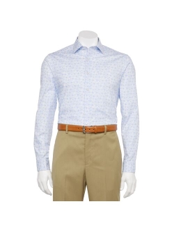 Premier Flex Slim-Fit Spread-Collar Long Sleeve Dress Shirt