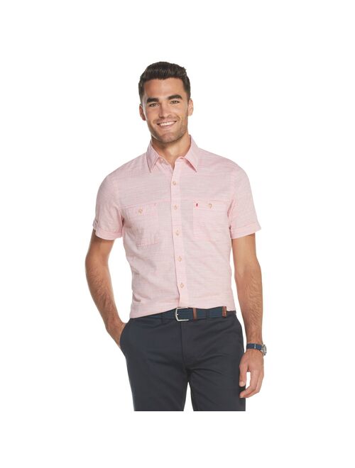 Men's IZOD Dockside Chambray Button-Down Shirt