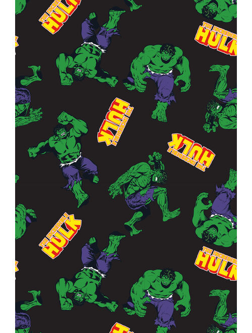 Marvel Mens' The Incredible Hulk All Over Print Lounge Pajama Pants Sleepwear