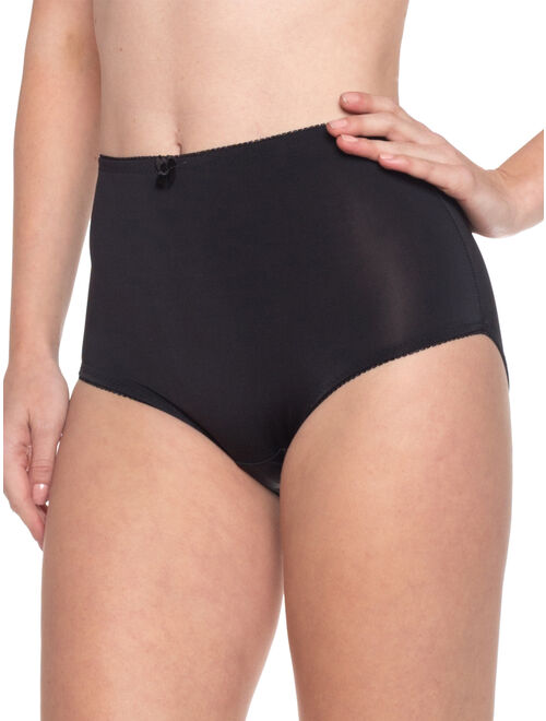 Barbras 6 Pack Womens Plus Size Nylon Brief Underwear Panties X-Large