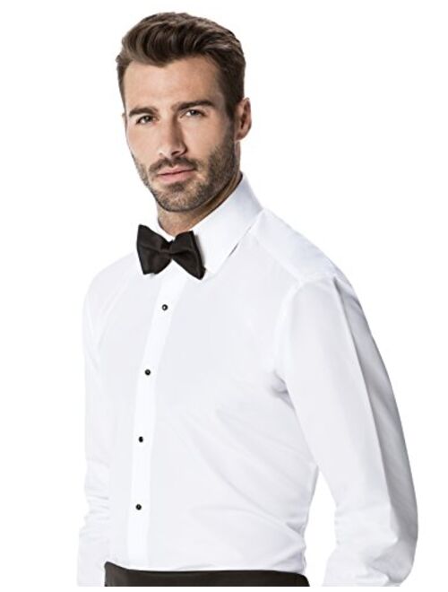 Luxe Microfiber Mens Fitted Dress Shirt, Tuxedo Shirt