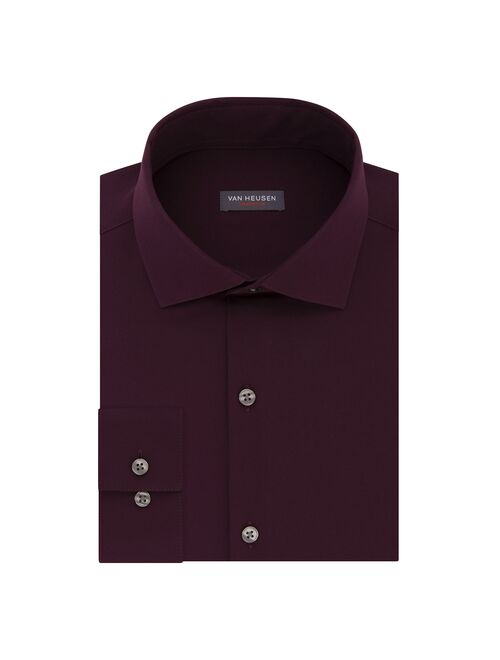 Men's Van Heusen Slim-Fit 4-Way Stretch Traveler Spread-Collar Dress Shirt