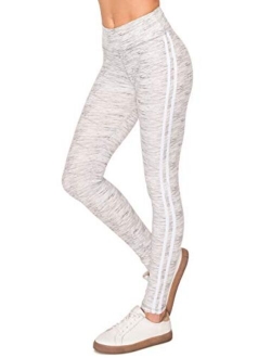ALWAYS High Waist Compression Yoga Leggings - Print Premium Soft Stretch Workout Pants