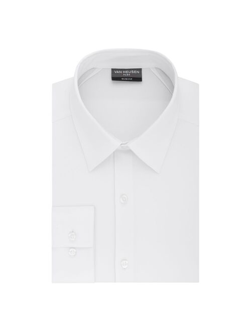 Men's Van Heusen Extra-Slim Fit 4-Way Stretch Flex 3 Point-Collar Dress Shirt