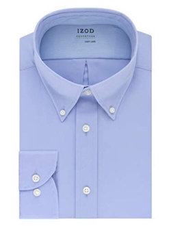 Men's BIG FIT Dress Shirt Stretch Cool FX Cooling Collar Solid (Big and Tall)