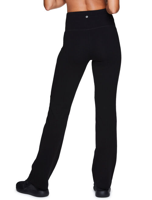 RBX Active Women's Cotton Spandex Bootcut Yoga Pant