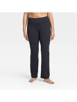 Women's Contour Power Waist Mid-Rise Straight Leg Pants - All in Motion