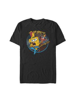 Men's SpongeBob SquarePants Bank Geek Practice T-Shirt