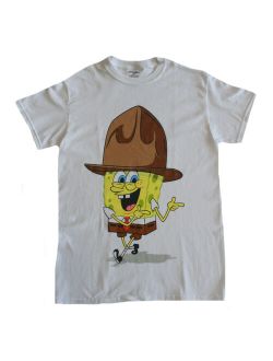 SpongeBob Squarepants Cowboy Men's T-Shirt