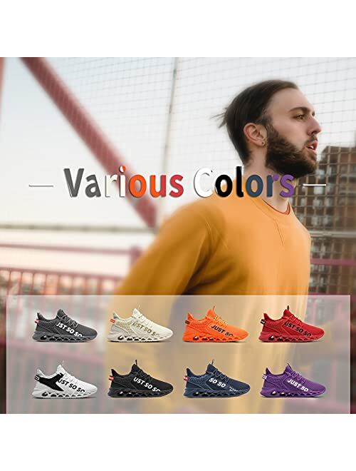 Tvtaop Just So So Running Shoes for Men Comfort Sneakers Walking Tennis Shoes