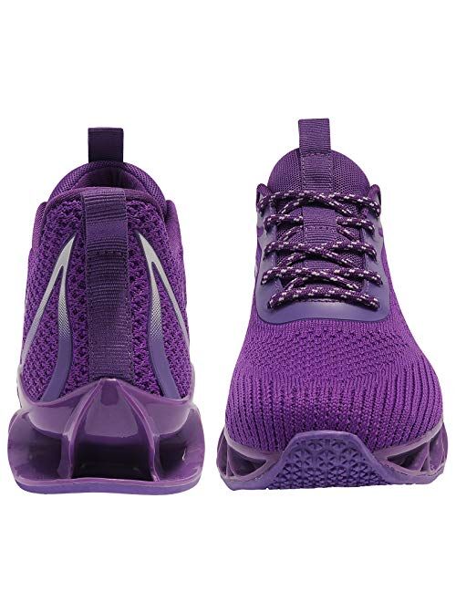 MOSHA BELLE Womens Non Slip Running Shoes Athletic Tennis Sneakers Sports Walking Shoes