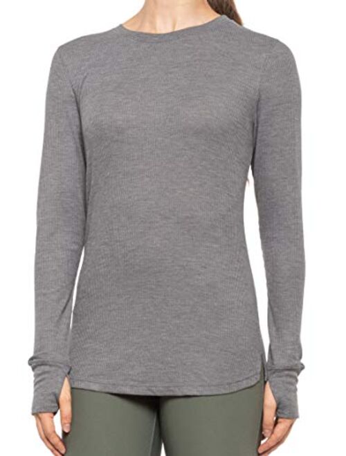 Cuddl Duds Buffalo Check Stretch Thermal Shirt - Long Sleeve - Crew Neck (for Women)