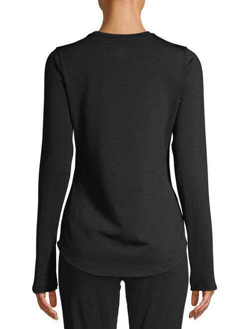 ClimateRight by Cuddl Duds Women's Arctic Proof Long Underwear Thermal Top