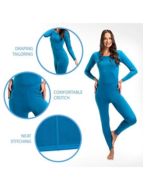 Rocky Women's Thermal Underwear And Lightweight Cotton Base knitted lounge set