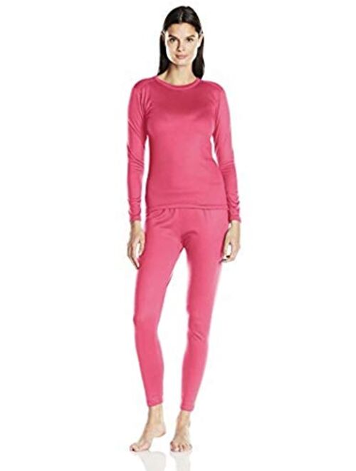 Fruit of the Loom Women's Fleece Lined Thermal Underwear Set