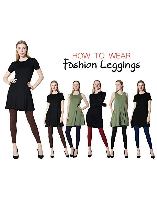 Diravo Fleece Lined Leggings Womens Fashion High Waist Tummy Control Leggings for Women Winter Warm