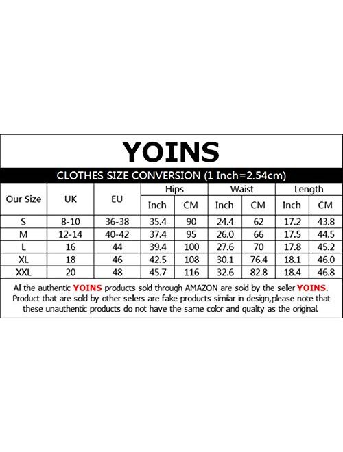 YOINS Overall Pinafore Dresses for Women Adjustable Straps Pleated Mini Cute Suspender Skirts