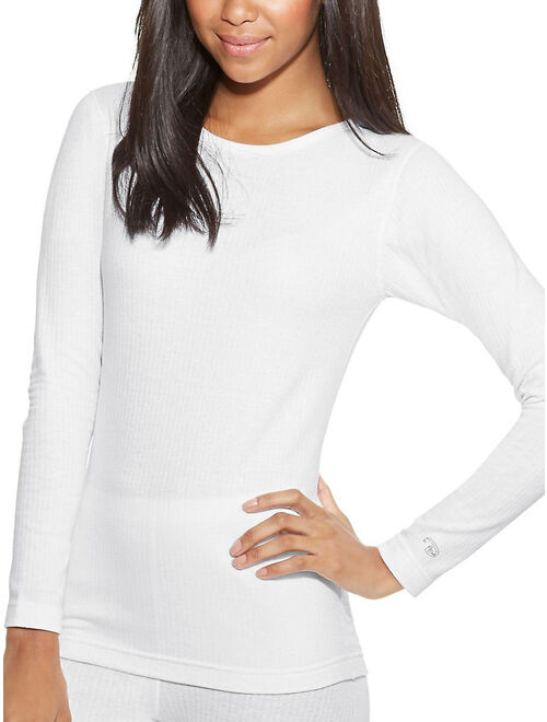 Thermals Women's Base-Layer Shirt, Winter White - M