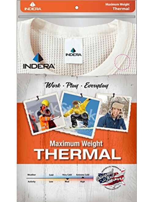 Indera Men's Maximum Weight Thermal Underwear Top