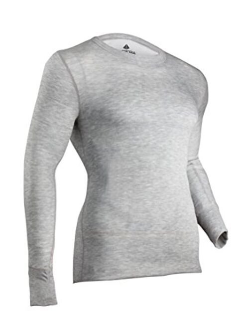 Indera Men's Two-Layer Performance Thermal Underwear Top with Silvadur