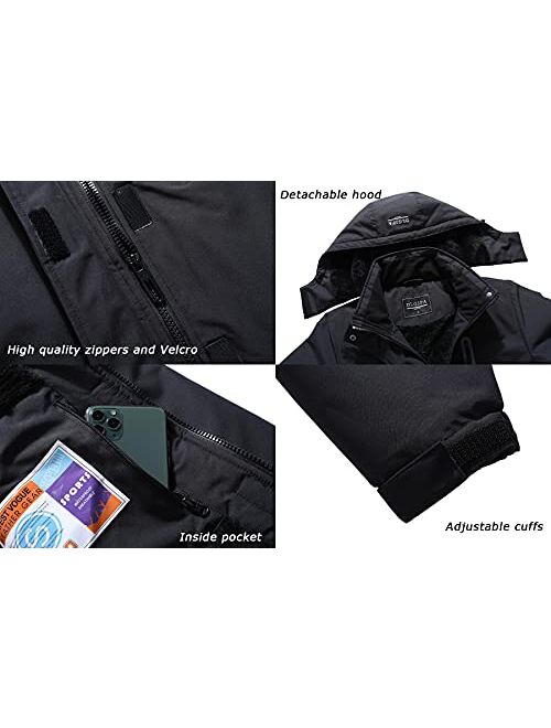 DLGJPA Women's Mountain Waterproof Ski Jacket Hooded Windbreakers Windproof Raincoat Winter Warm Snow Coat