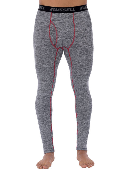 Russell Men's & Big Men's L2 Active Performance Base Layer Thermal Pant, Value 2 Pack