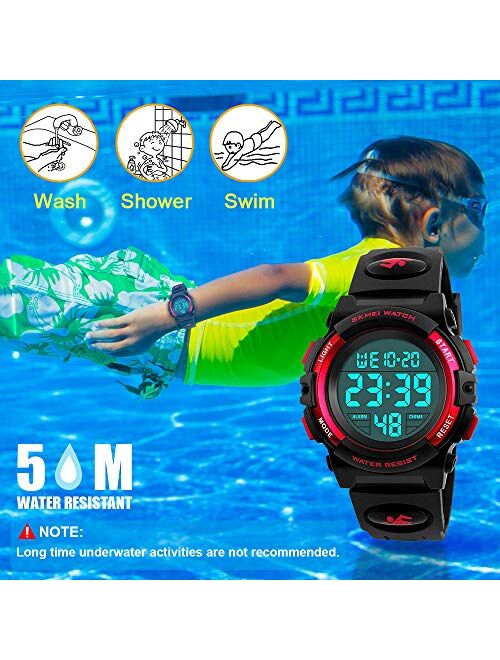 SOKY LED Waterproof Digital Sport Watch