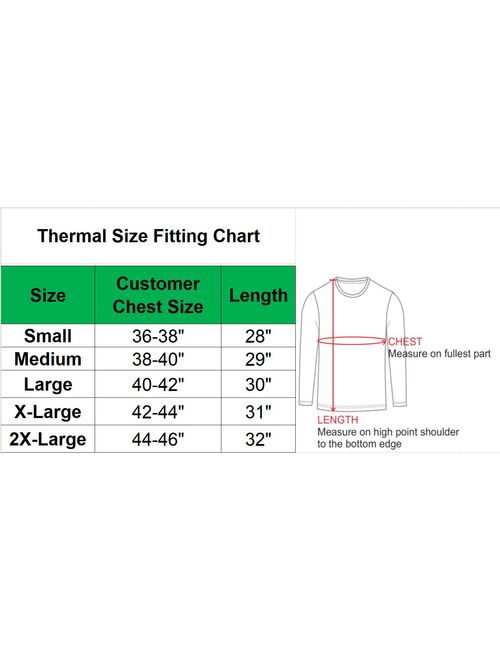 GBH Men's Long Sleeve Classic Thermal Shirts