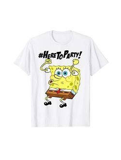 Spongebob SquarePants Here To Party T-Shirt