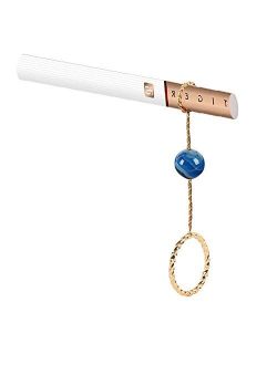 Lzttyee Personality Elegant Cigarette Holder Ring For Women & Men (Gold, S 16mm)