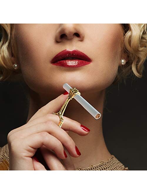 Cellbin Three Colors are Prepared for You. Suitable for Women and Men.Blunt Holder, Cigarette Holder Ring For Women & Men (Gold)