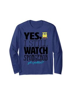 Spongebob Squarepants Problem Long Sleeve T-Shirt