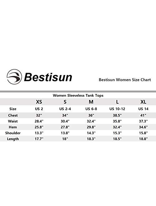 Bestisun Cropped Workout Tops for Women Stretchy Muscle Tank Workout Shirts with Back Mesh