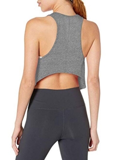 Cropped Workout Tops for Women Cropped Tank Open Back Shirts for Women Crop Top