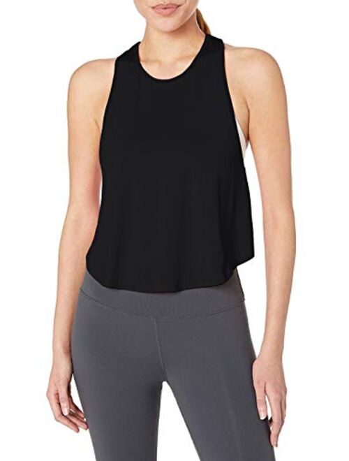 Bestisun Cropped Workout Tops for Women Cropped Tank Open Back Shirts for Women Crop Top