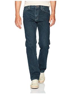 Classic Straight Fit Stretch Jeans
