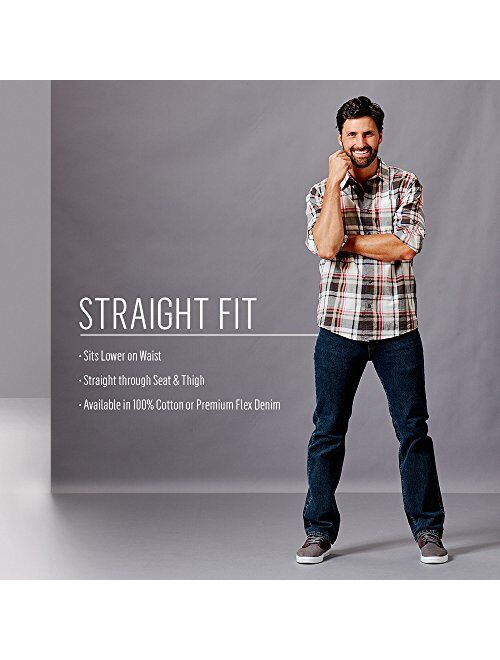 Wrangler Classic Straight Fit Stretch Jeans