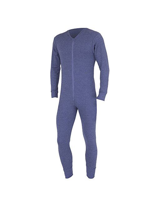 Floso Mens Thermal Underwear All in One Union Suit
