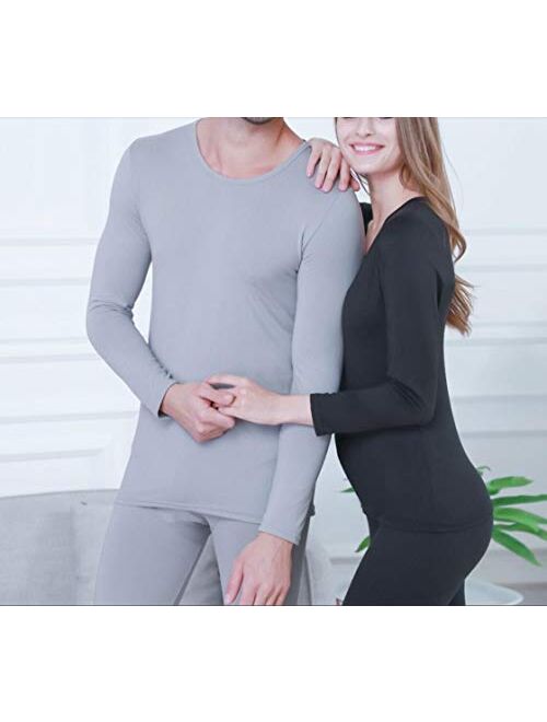 Men's Thermal Underwear Long Johns Set with Warm Soft Fleece Lined