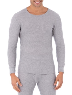Men's Waffle Baselayer Crew Neck Thermal Top