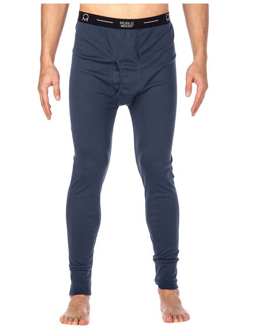 Noble Mount Men's 'Soft Comfort' Premium Thermal Long John Pants