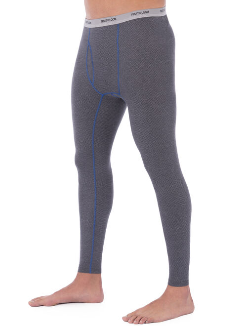 Fruit of the Loom Men's Breathable Super Cozy Thermal Pant Underwear for Men