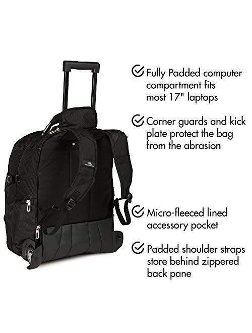 High Sierra Xbt-Business Rolling Backpack