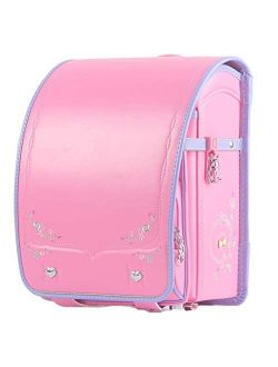 randoseru ransel Japanese upscale school bags for boys girls large capacity Senior PU leather light weight backpack