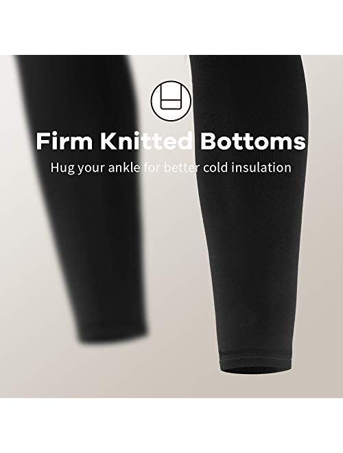 MANCYFIT Thermal Pants for Women Fleece Lined Leggings Underwear Soft Bottoms