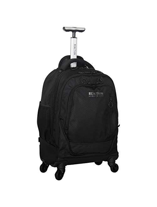 Kenneth Cole Reaction 1680d Polyester & Coated Polyester Double Gusset 4-Wheel 17.0 Computer Backpack