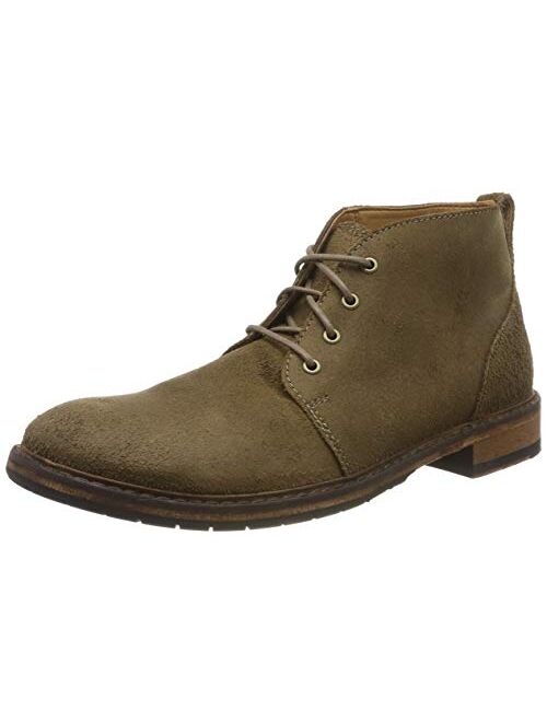 Clarks Clarkdale Base Ankle Boots/Boots Men Taupe Mid Boots Shoes