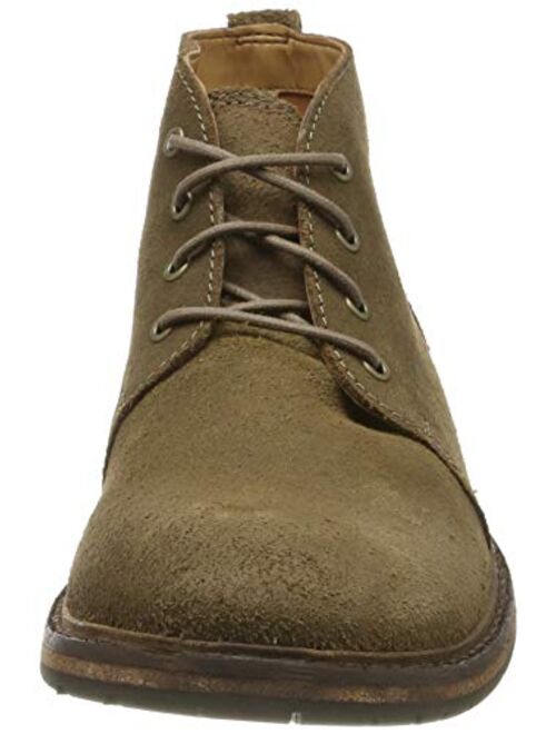 Clarks Clarkdale Base Ankle Boots/Boots Men Taupe Mid Boots Shoes